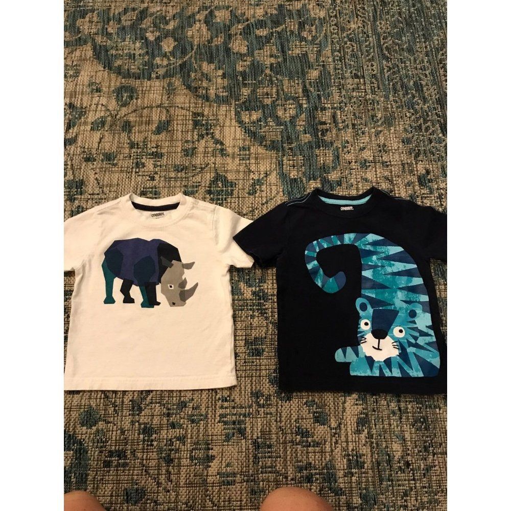 Gymboree Lot Of 2 Shirts baby boy 12-18 Months